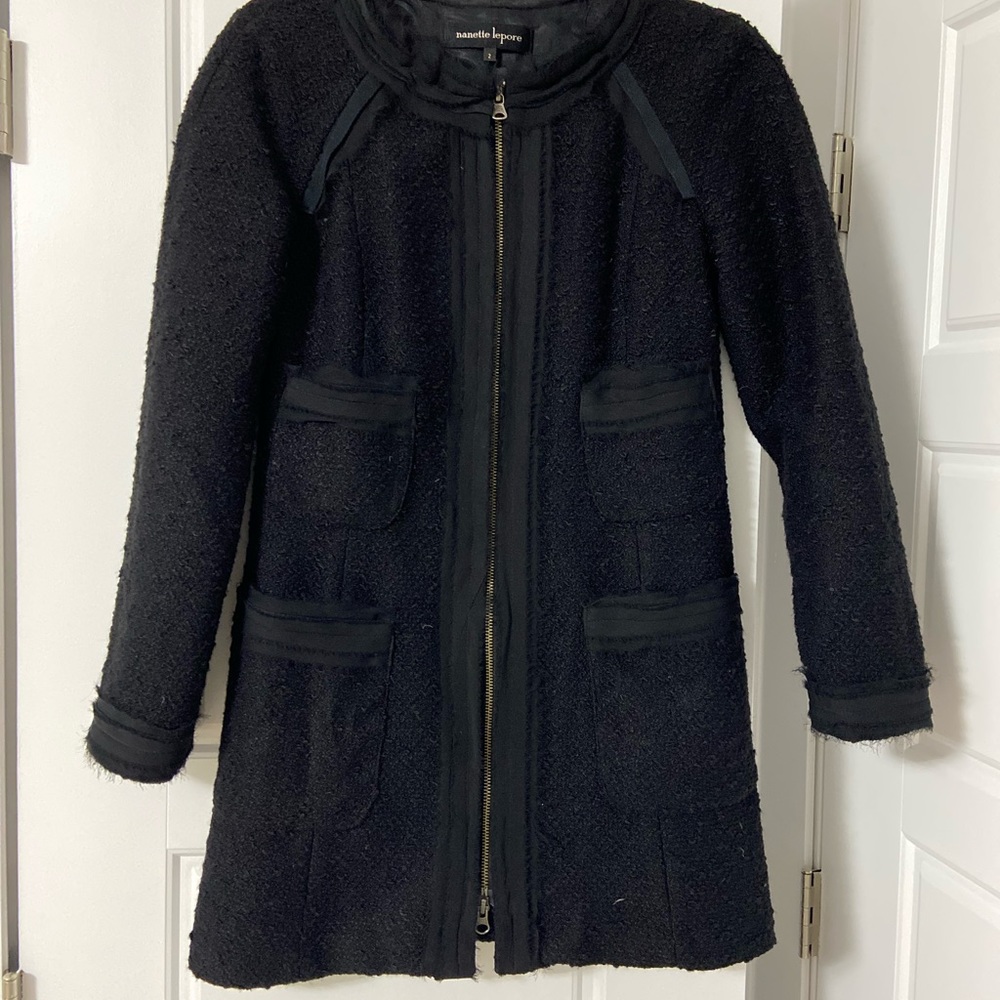 Chanel style boucle jacket